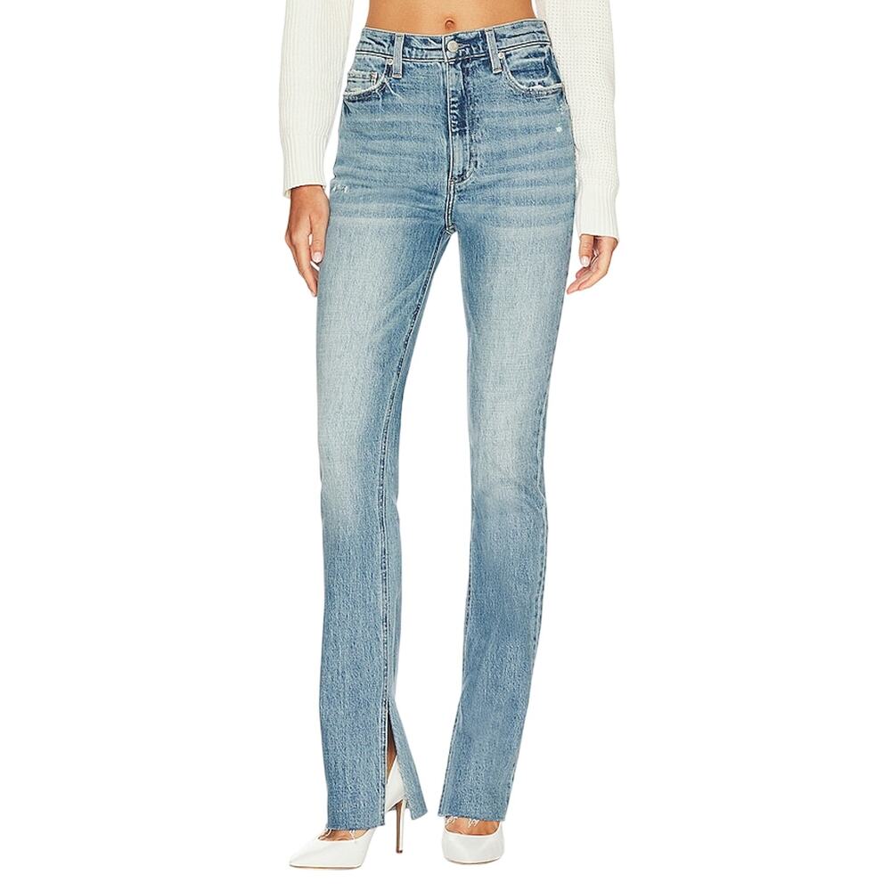 Pistola Distressed Denim Colleen High Rise Slim Boot Gramercy Denim Jeans Size